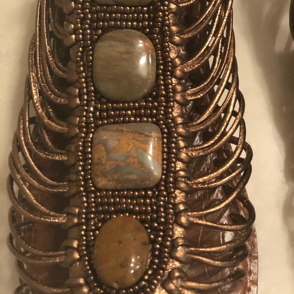 Sam Edelman Sandals with Stones and Beading - Picture 7 of 11